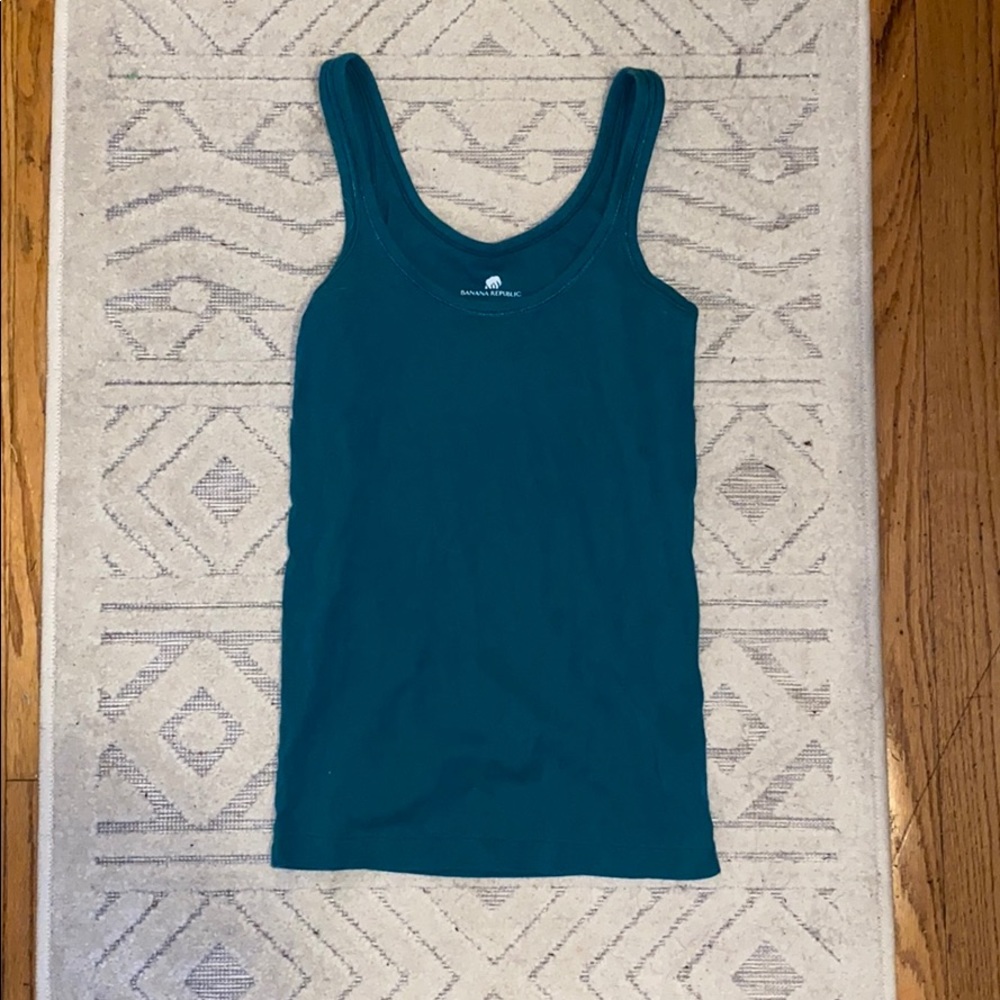 Teal Banana Republic Tank